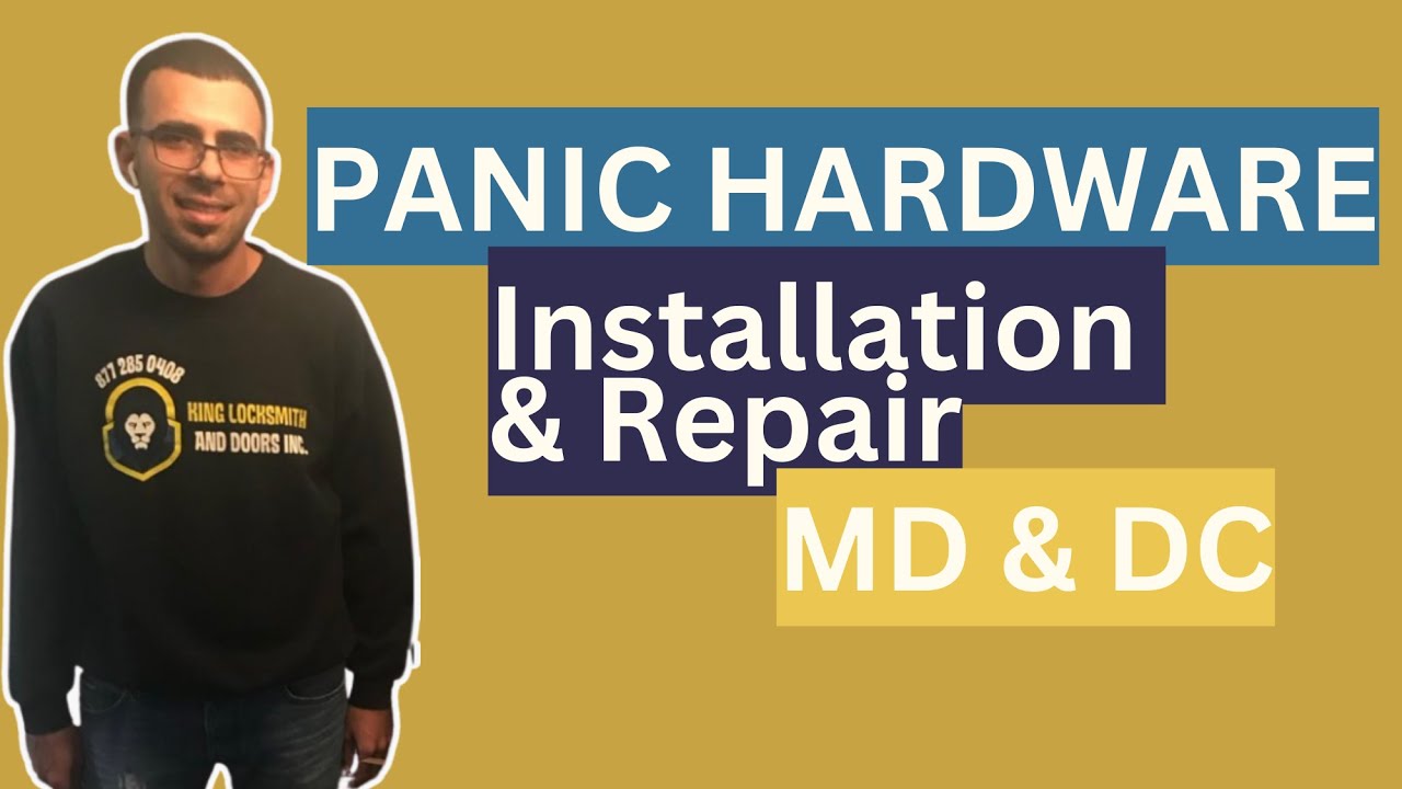 Commercial Locksmith for Panic Hardware Installation