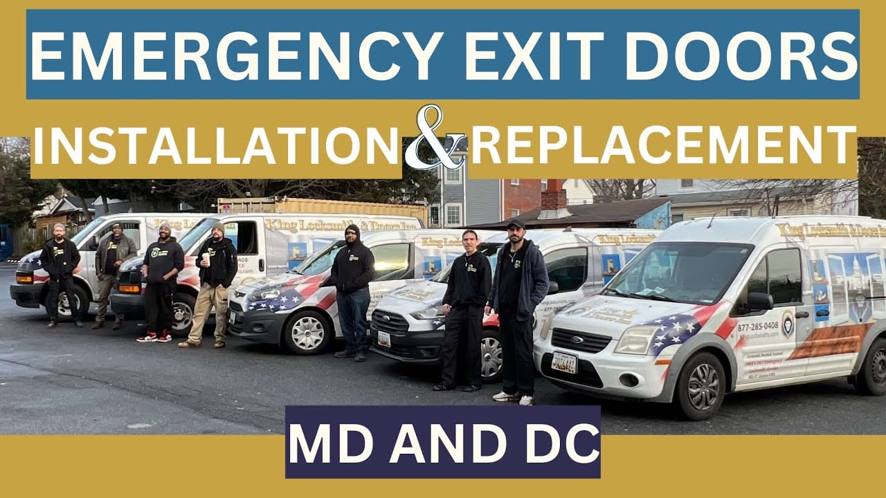 Commercial Locksmith for Emergency Exit Doors
