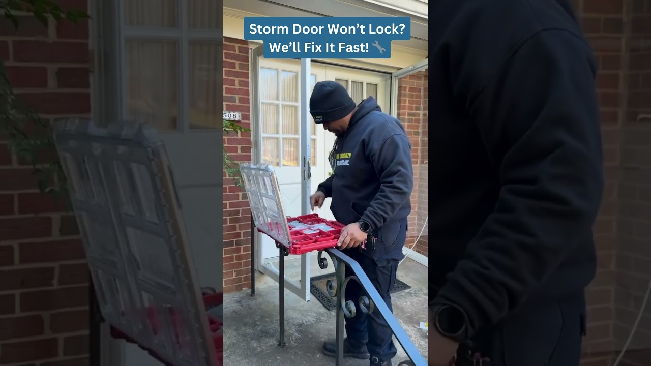 Storm Door Lock Repair & Installation | Maryland & Washington, DC