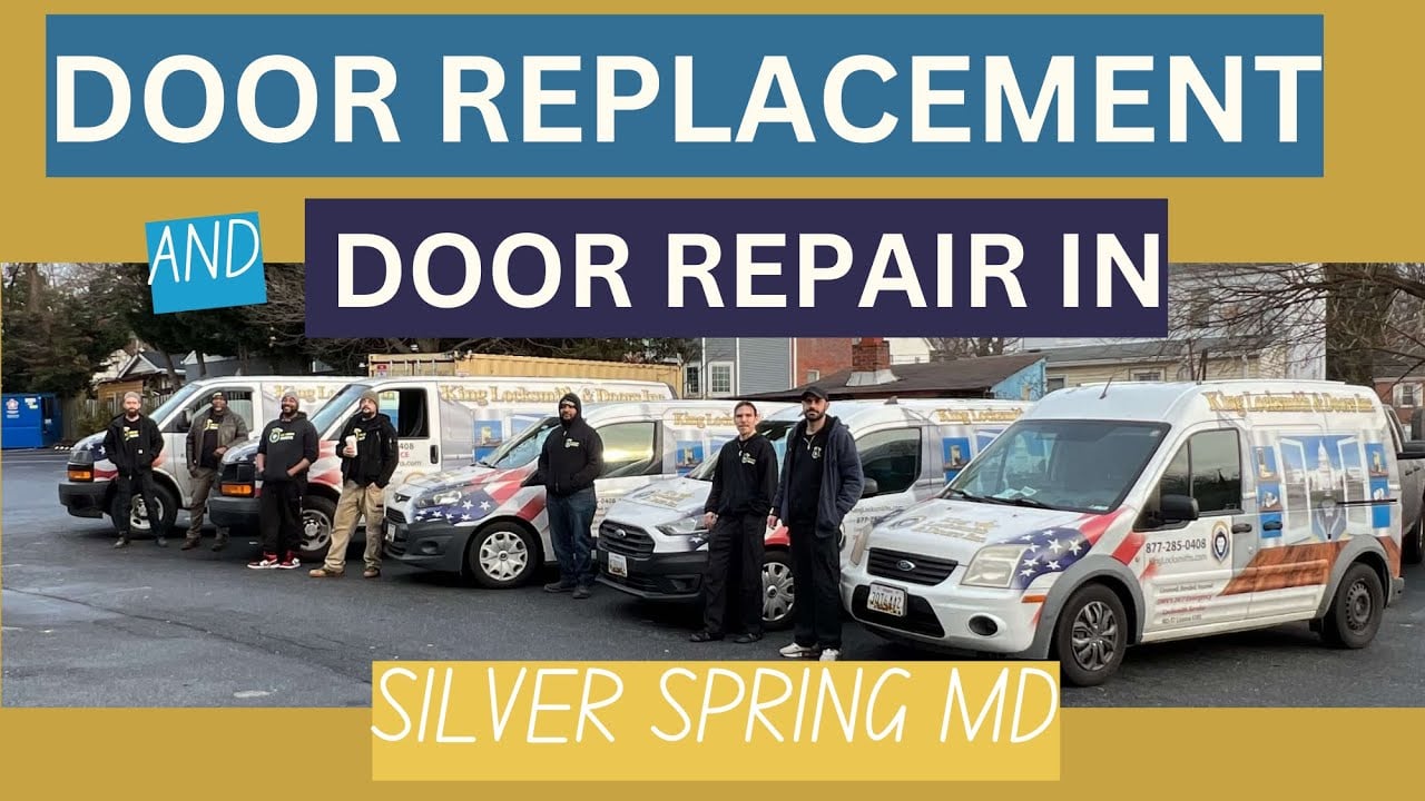 Door Replacement and Door Repair Services in Silver Spring MD