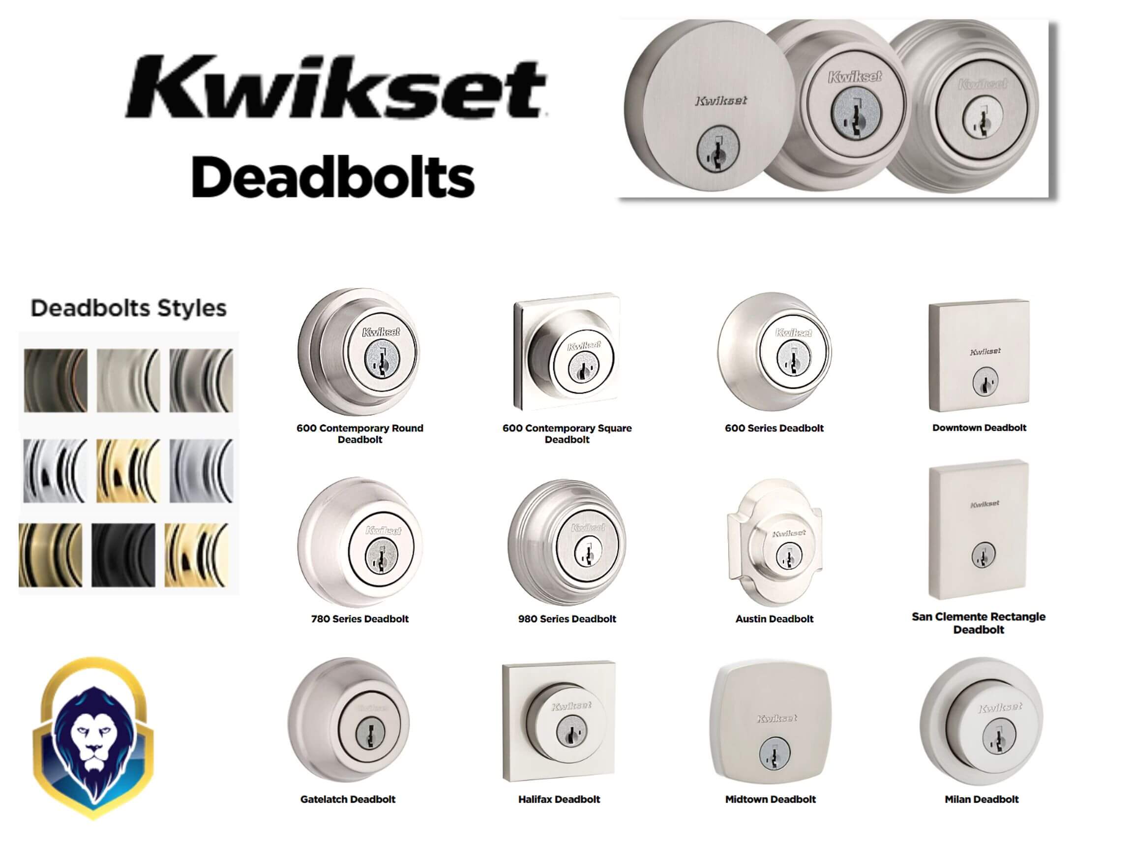 Kwikset Deadbolts by King Locksmith