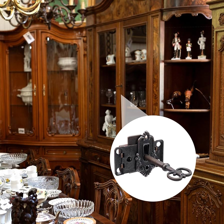 China cabinet lockset