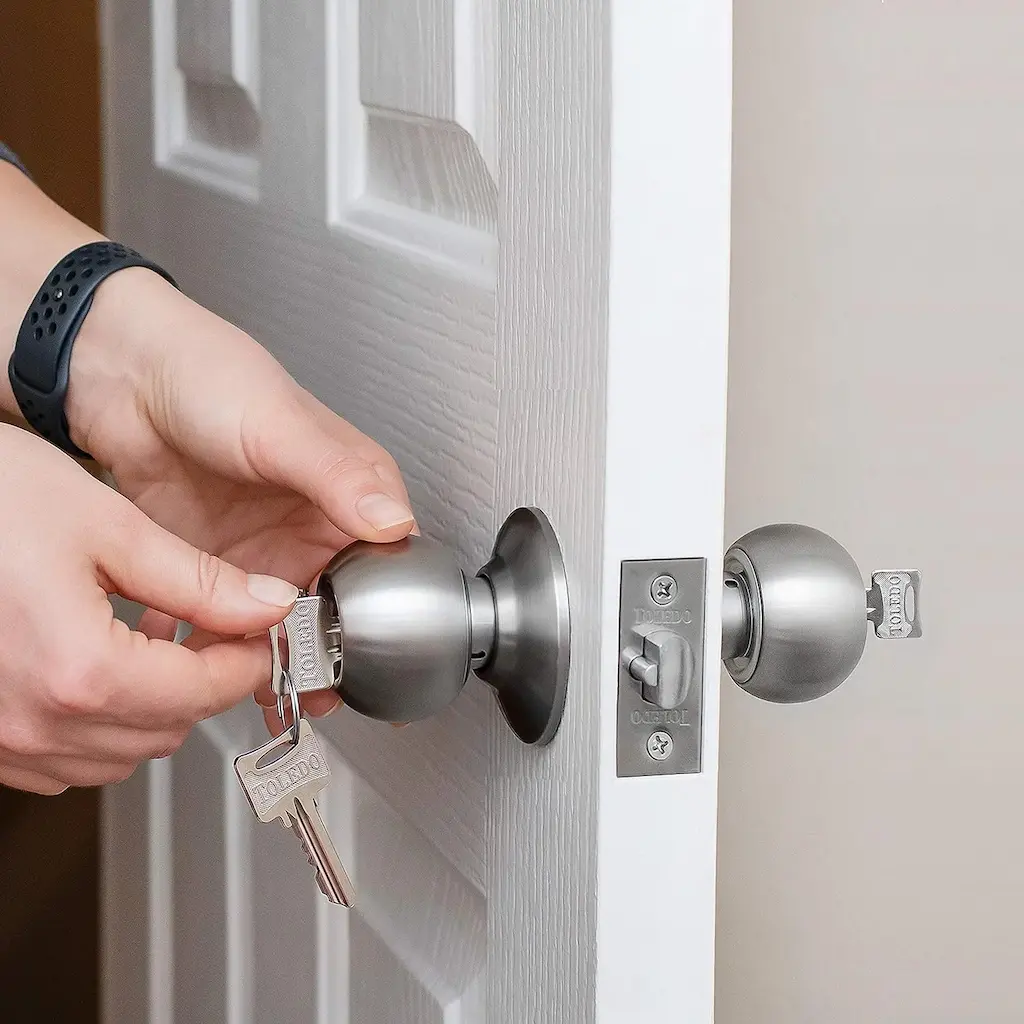 Double Cylinder lock illustration