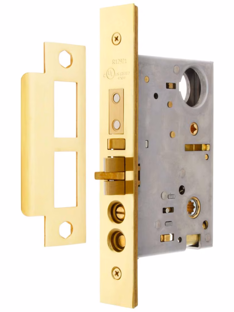 Entrance mortise lock