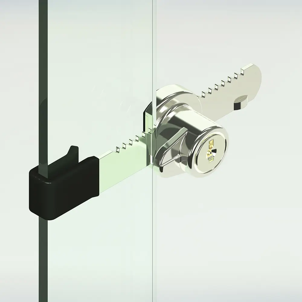 Glass showcase lock – C8040 showcase lock
