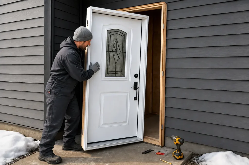 Prehung door replacement in Maryland