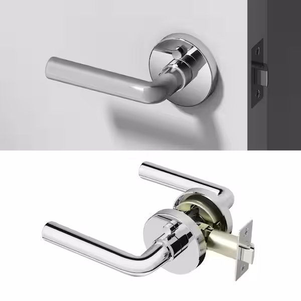Privacy lever handle lock