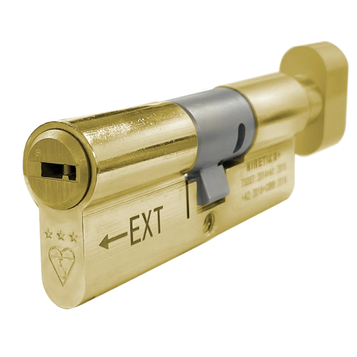 Thumb turn Cylinder - gold