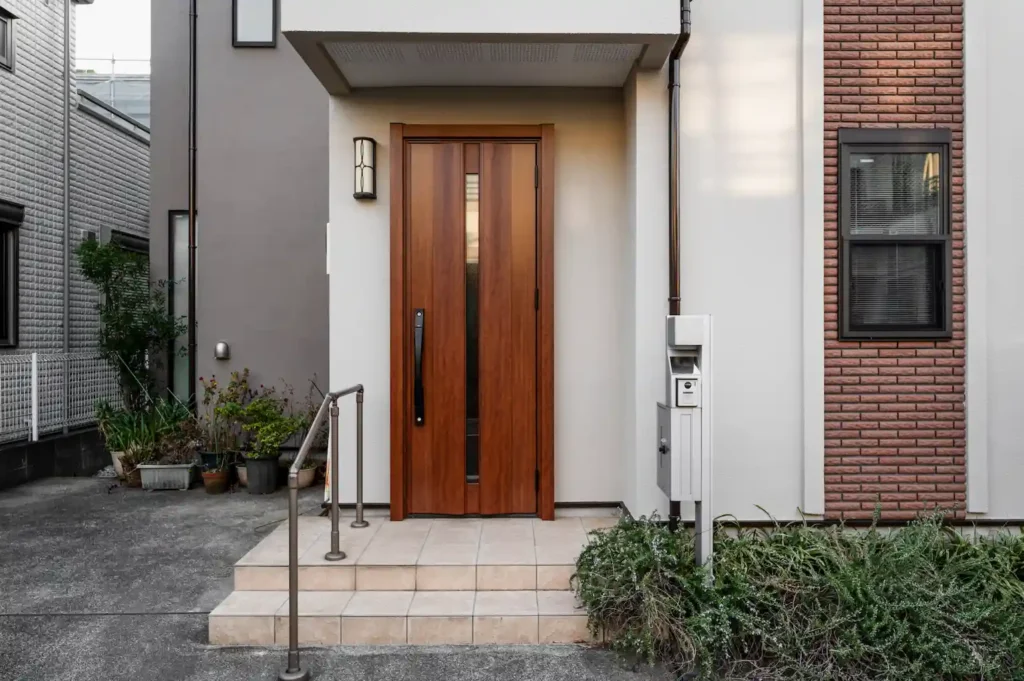 house entrance building