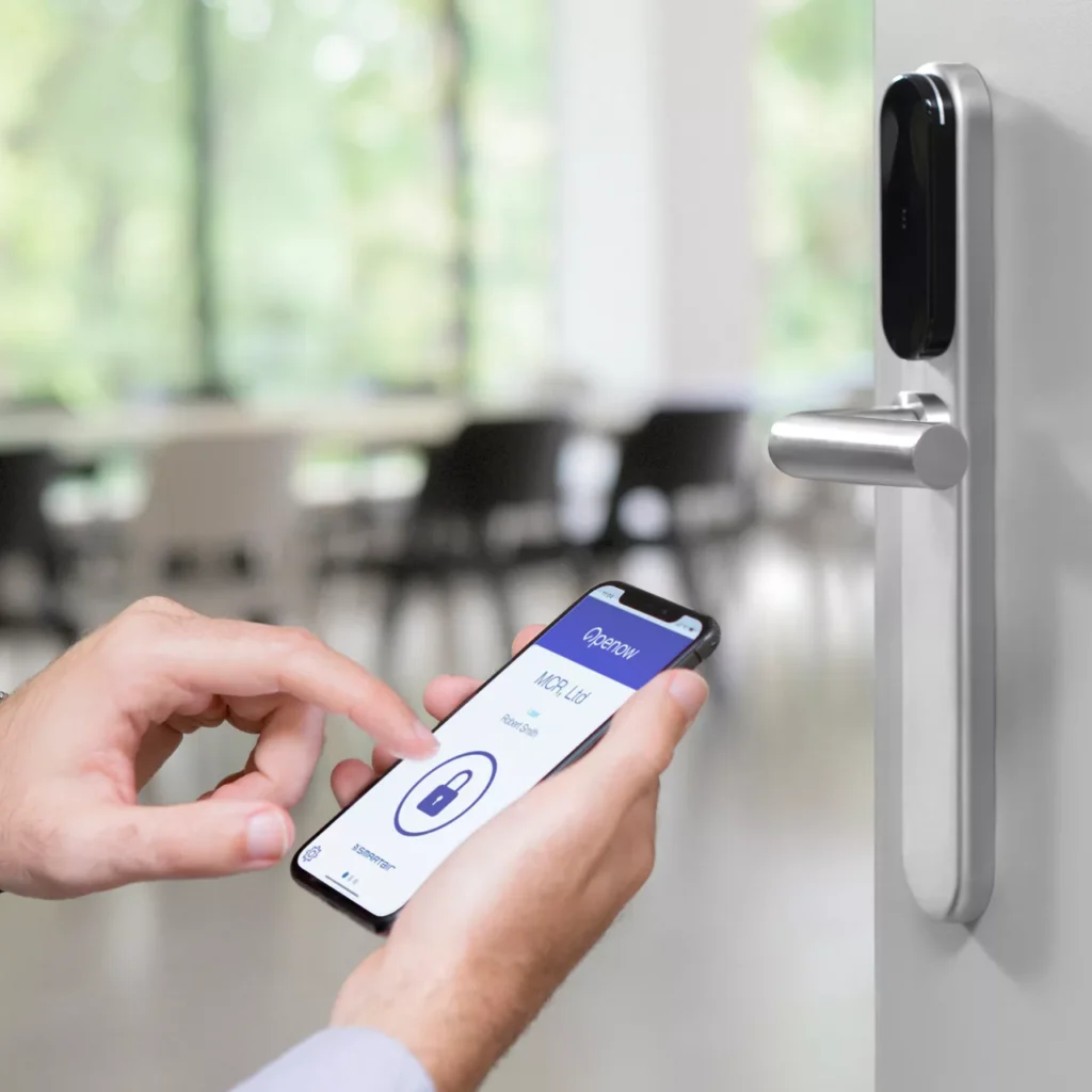 Employee using remote lock in Maryland